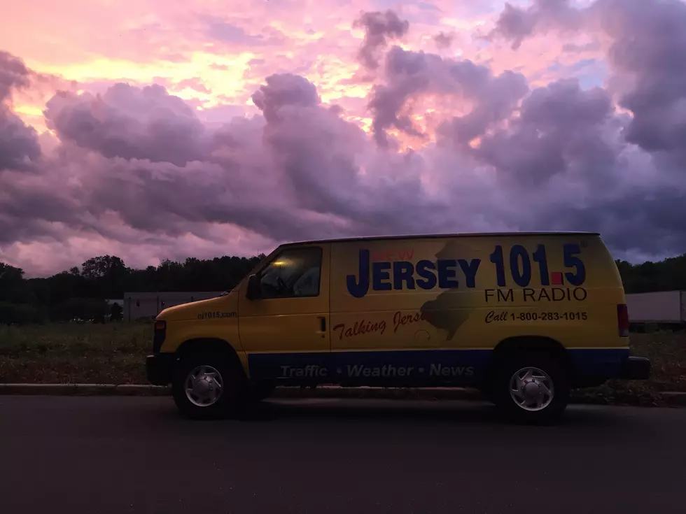 See the sunrise amid rainclouds with NJ 101.5