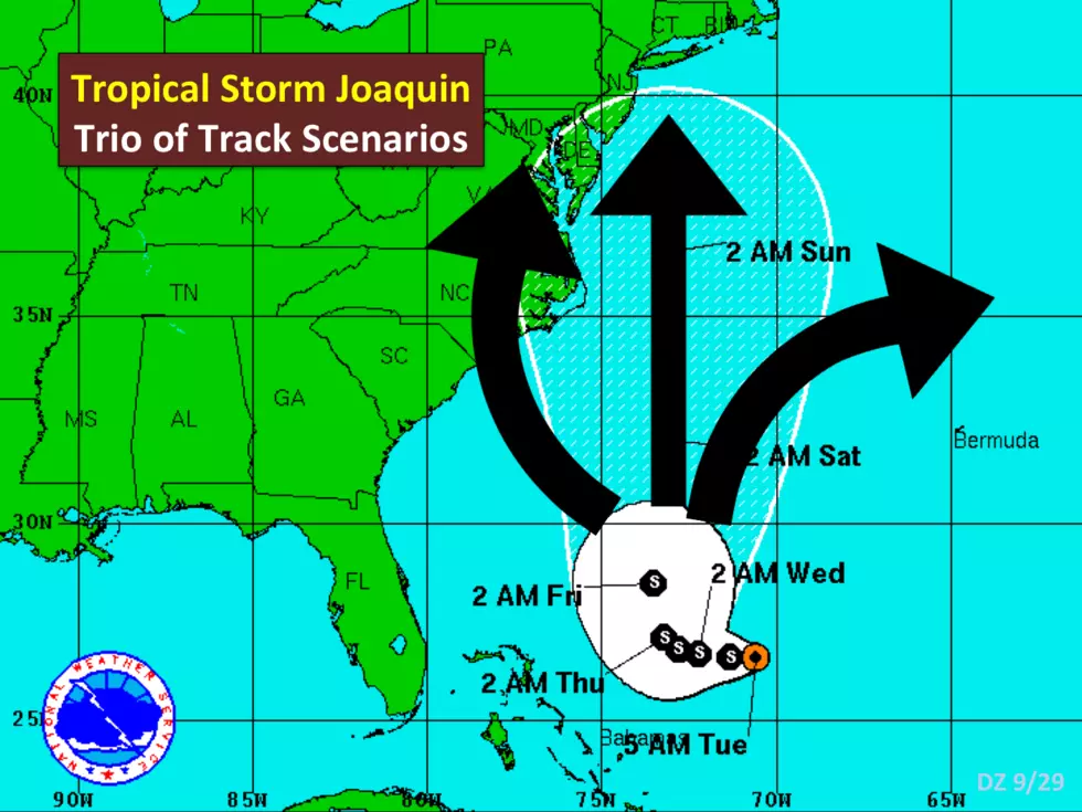 How Will Tropical Storm Joaquin Affect New Jersey?