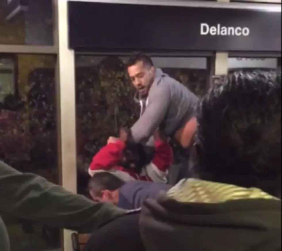 WATCH: Hectic fight at NJ Transit station caught on video