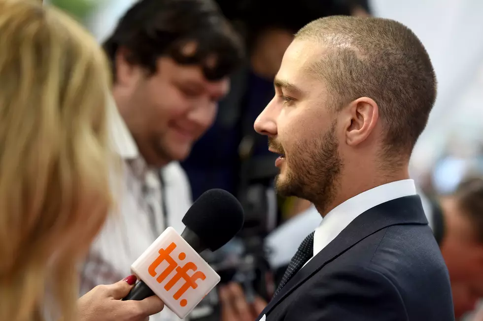 Fans wait — and wait — to see LaBeouf watch his own movies
