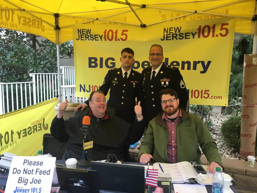 Big Joe Henry broadcasts live at the Driven By Heroes Luncheon