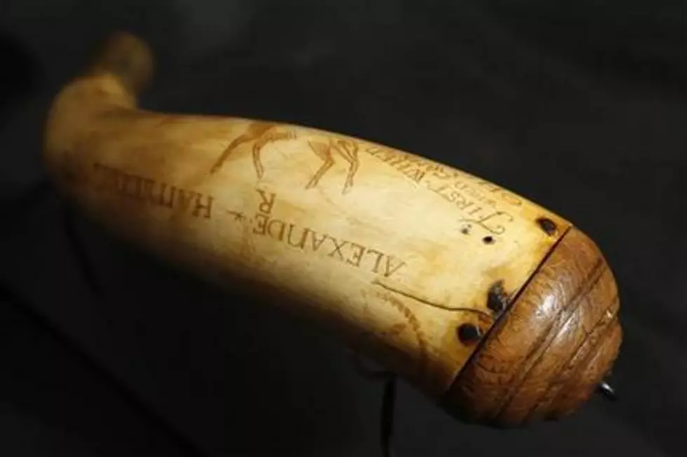 Powder horn believed to be Alexander Hamilton’s for auction