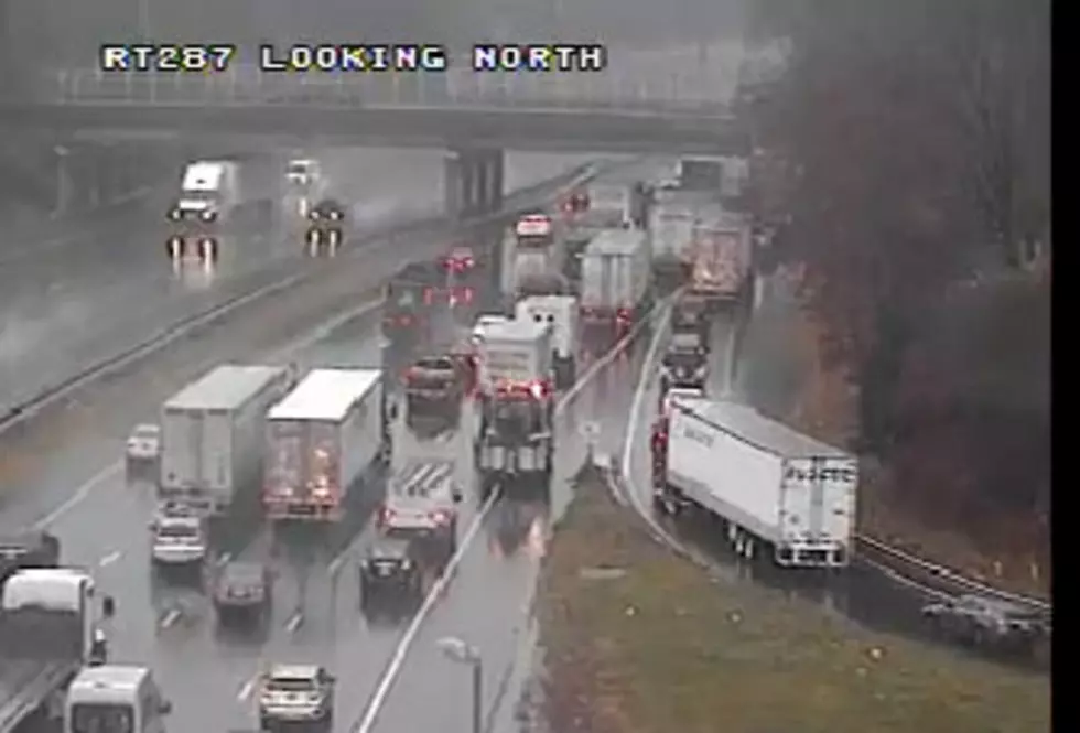 3 accidents in rain add to mounting delays on Route 287 in Middlesex County