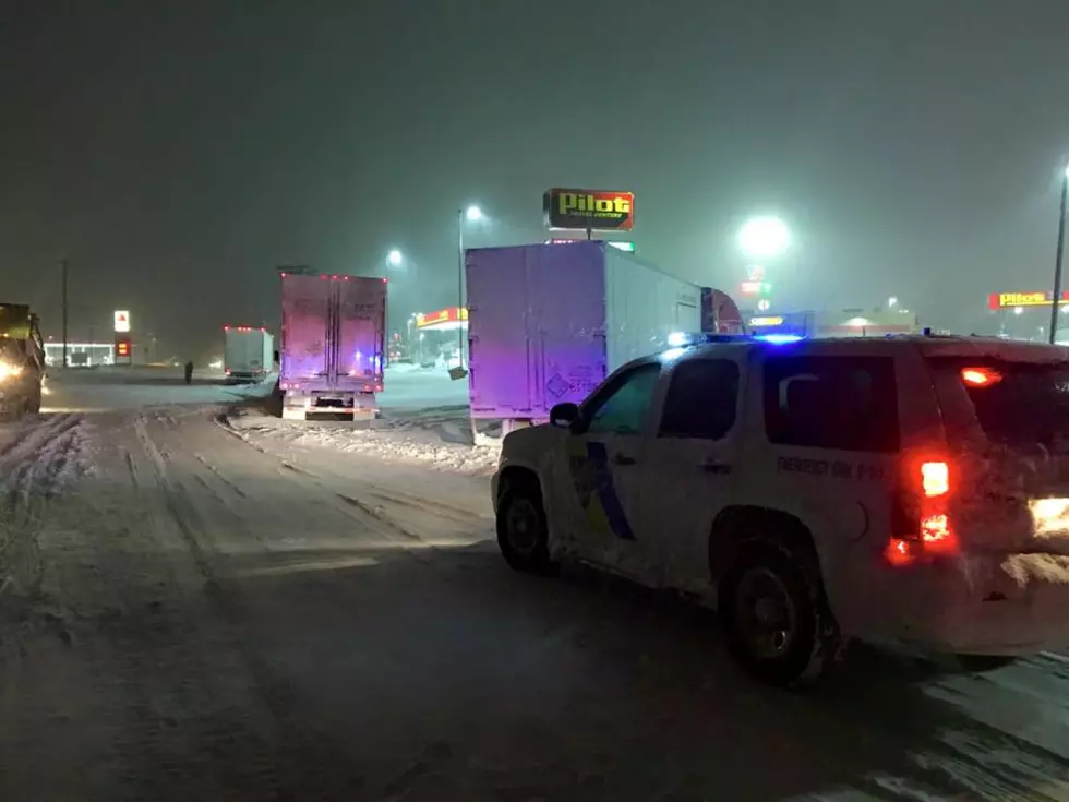 State police finding big rigs abandoned on snowy highways (PHOTOS)