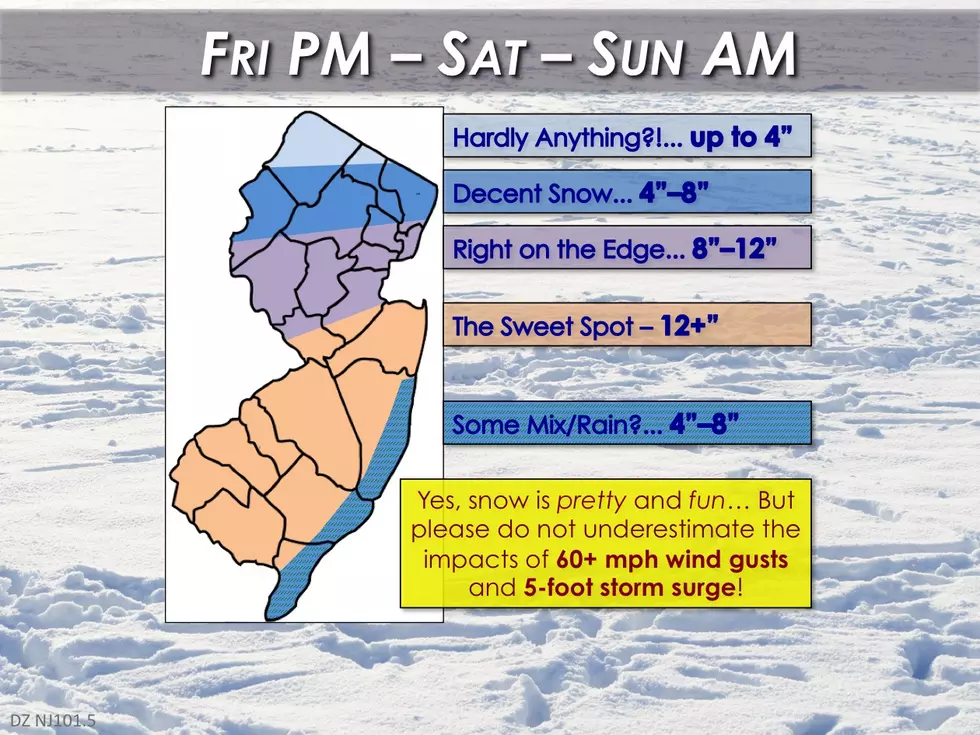 Disruptive winter storm to bring significant snow and rough surf to NJ