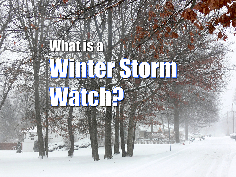 Winter Storm Watch issued: What does that mean?