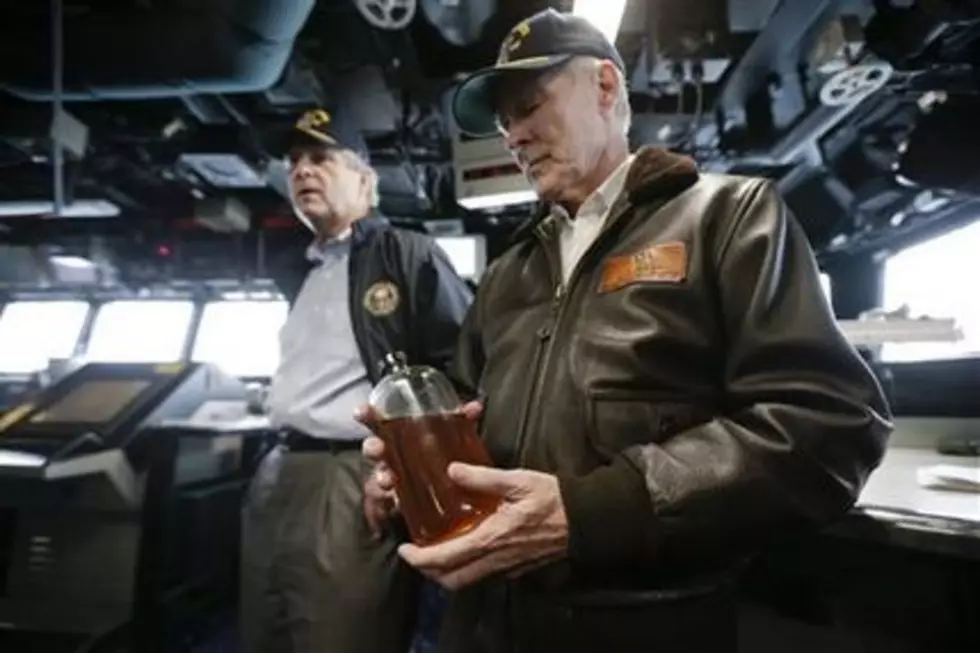 Navy carrier group powered partly by biofuel sets sail