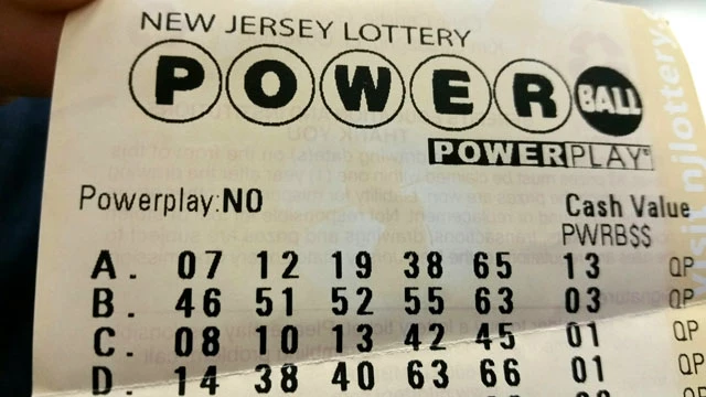 new jersey lottery ticket