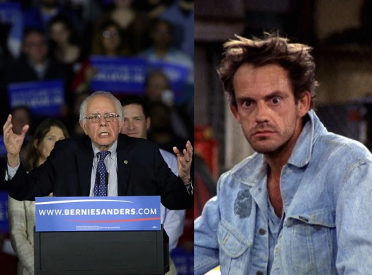 Is Bernie Sanders really Jim Ignatowski transformed?