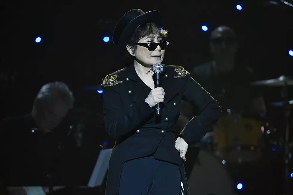 Rep: Yoko Ono hospitalized for flu symptoms, but on the mend