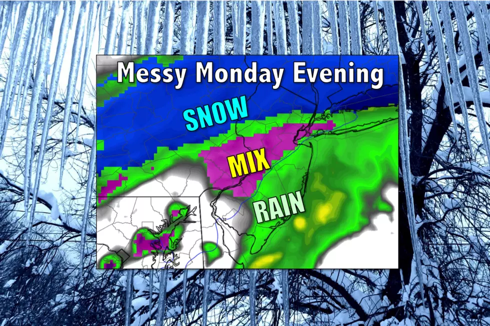 Snow to ice to rain: Tricky evening commute across NJ Monday