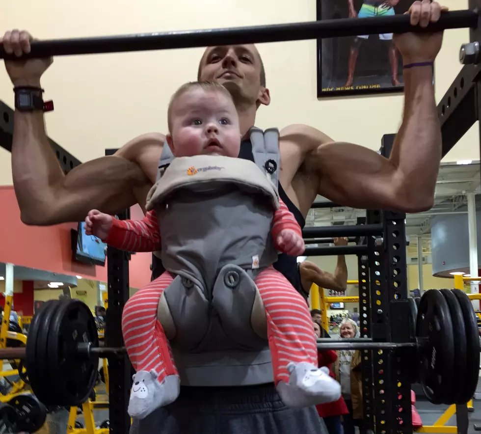 You won&#8217;t believe what my 5-month-old did at the gym