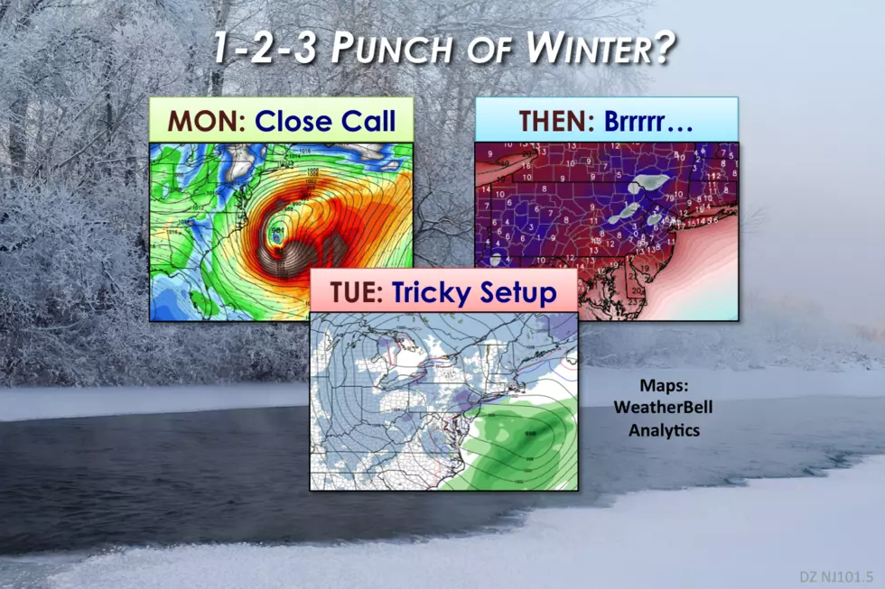 Wintry week of weather ahead for New Jersey?