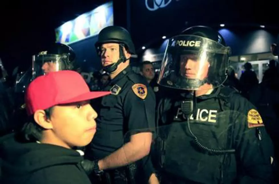 Supporters, protesters clash outside Trump rally in Utah