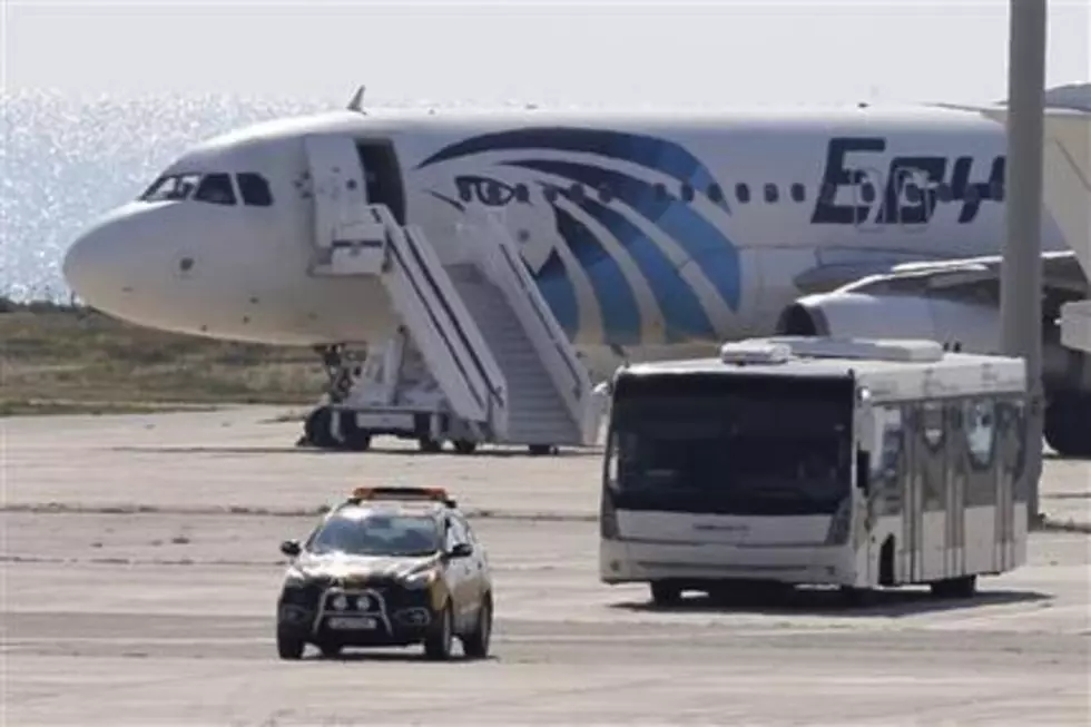 Egyptian plane hijacked to Cyprus, most passengers released