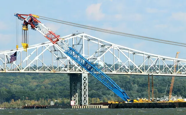 Pieces of old Tappan Zee coming to NJ for recycling