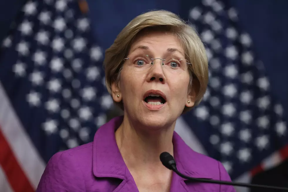 Elizabeth Warren labels Trump a loser, bully — but a threat