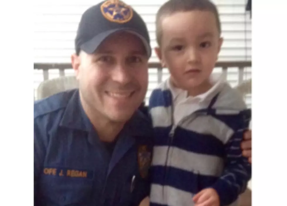 #BlueFriday: &#8216;Real live policeman&#8217; gives 4-year-old &#8216;best birthday ever&#8217;