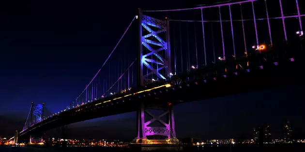 Ben Franklin Bridge goes purple this weekend in honor of Prince