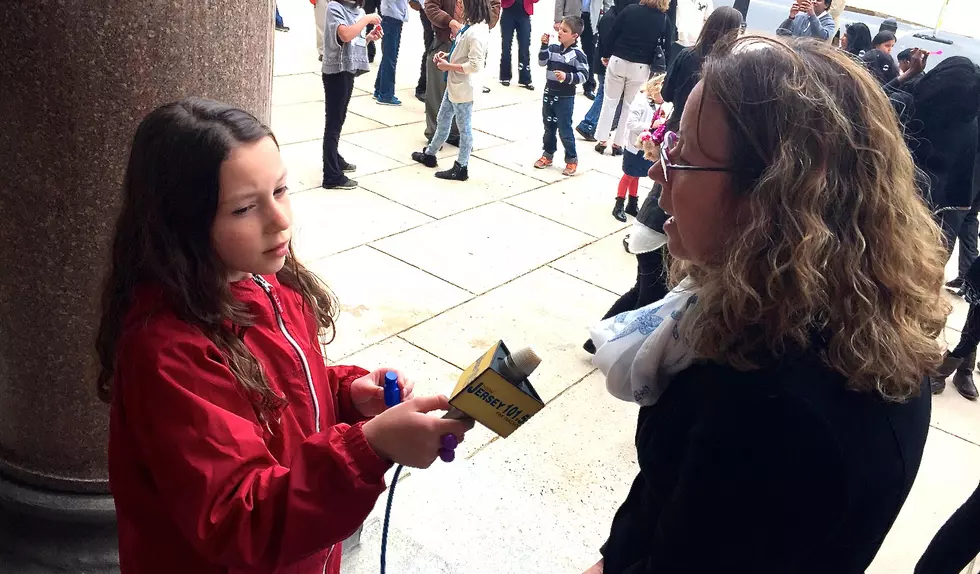 Watch out, dad! NJ 101.5 reporter’s 9-year-old daughter in radio debut