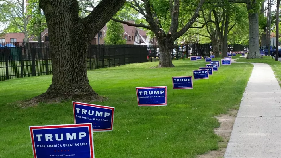Ocean County prosecutor targets thieves taking Trump lawn signs (WATCH)