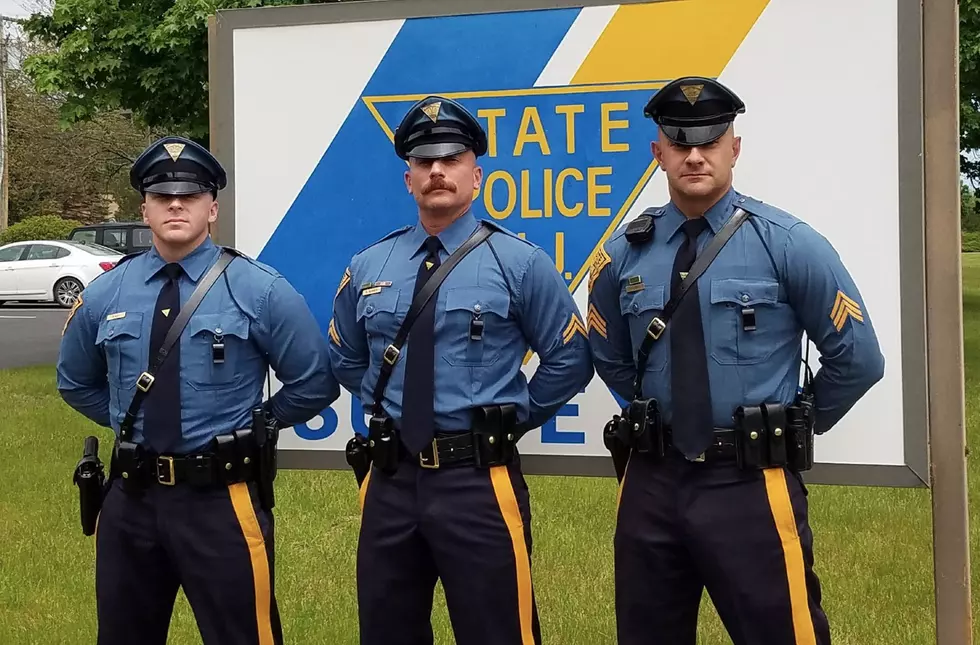 NJ Troopers use snowmobiles to rescue drivers from the storm