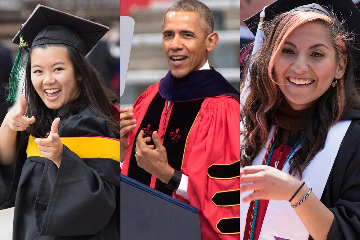 Rutgers graduation photos 250 years, 12,000 grads, 1 president, 369