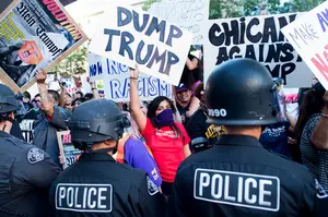 Protesters punch, throw eggs at Trump supporters in San Jose