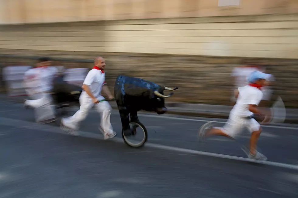 Running of the bulls: 4 runners injured, none gored in Spain