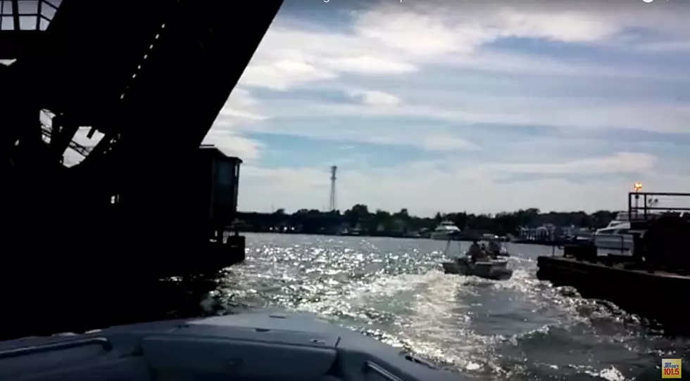 Manasquan railroad bridge: See an awesome water-level view