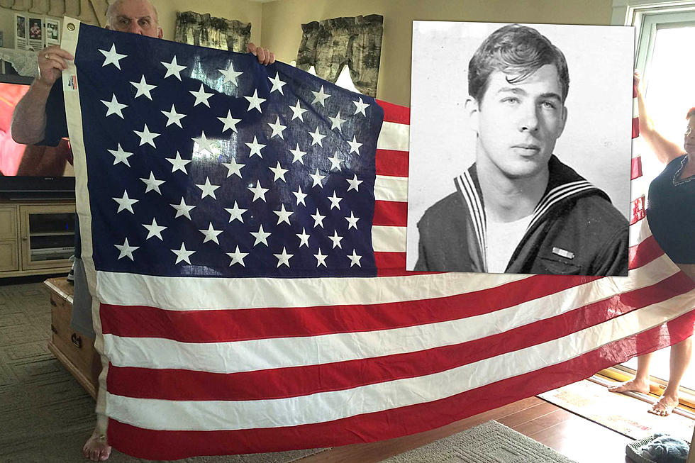It’s back! Thief returns flag that covered Vietnam veteran’s casket