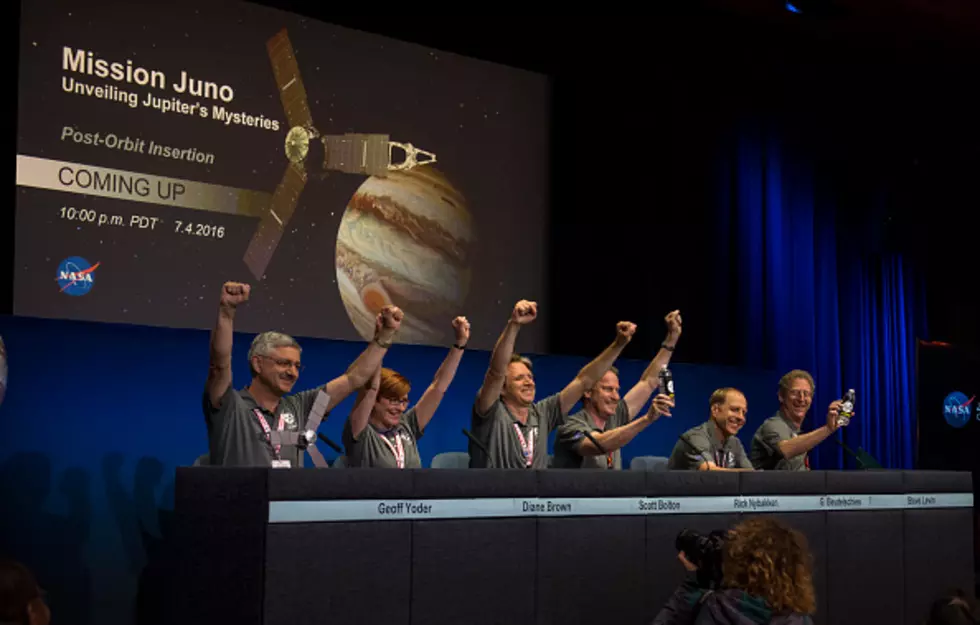 NASA&#8217;s Juno spacecraft beams first pictures from Jupiter