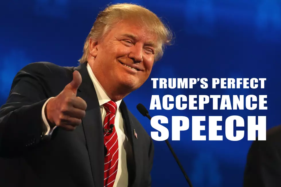 Donald Trump’s perfect acceptance speech revealed