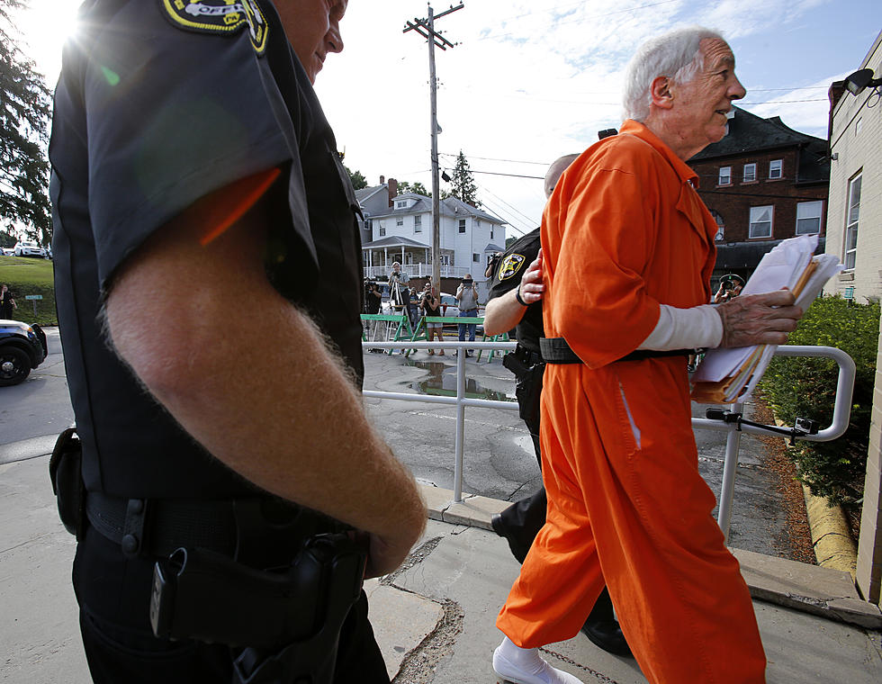 Sandusky emphatically denies he’s guilty of abusing boys