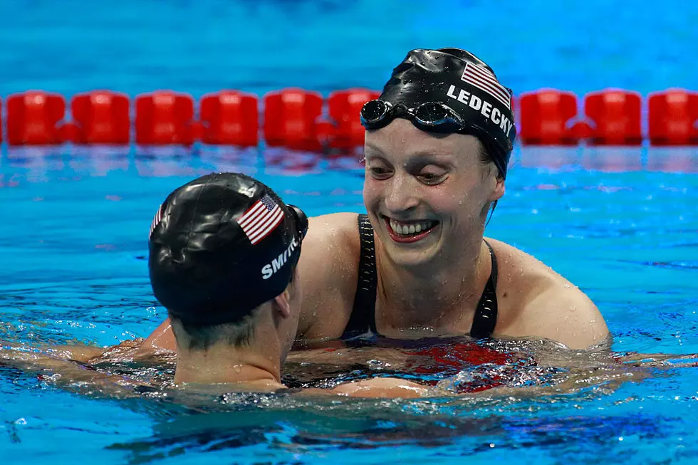 Ledecky shatters another mark, Phelps gets silver