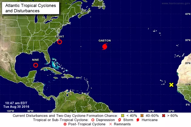 North Carolina warily watching 2 tropical weather systems