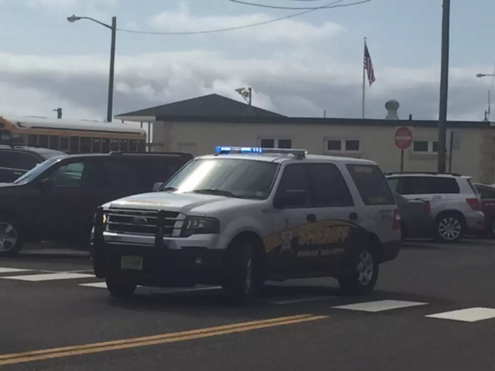 Ocean County Sheriff sets up decontamination site for emergency vehicles