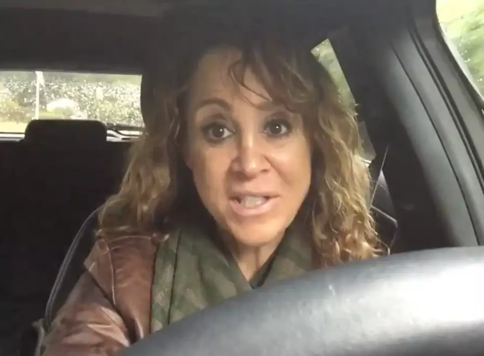 How does Judi Franco pass the time while driving alone?