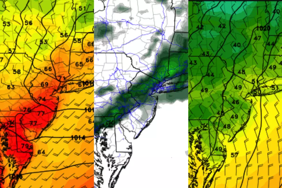 Warm, then wet, then cold: Thursday is transition day for NJ
