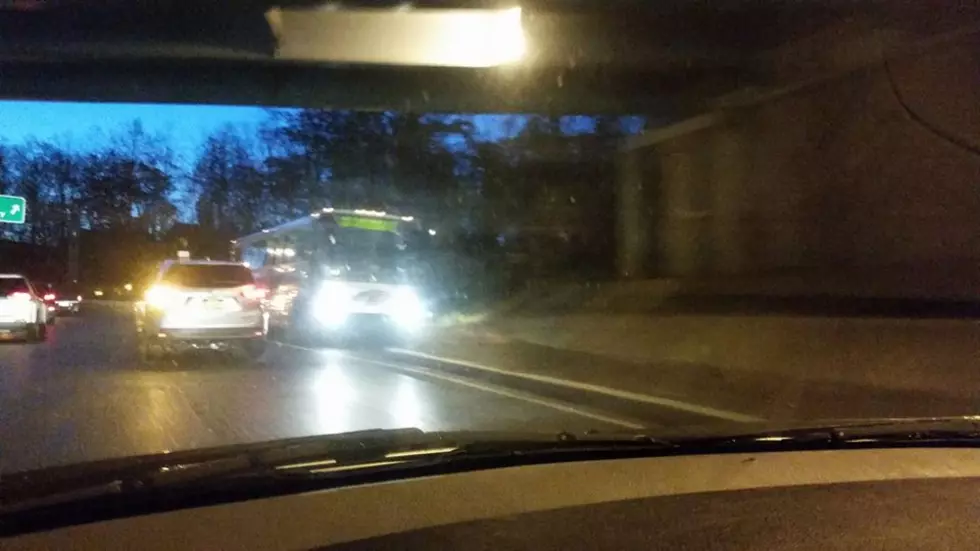 NJ Transit bus goes wrong way on Parkway exit ramps