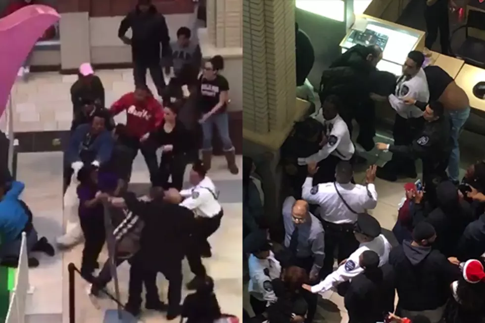 Christmas mall brawl video still not as as wild as Easter Bunny beatdown