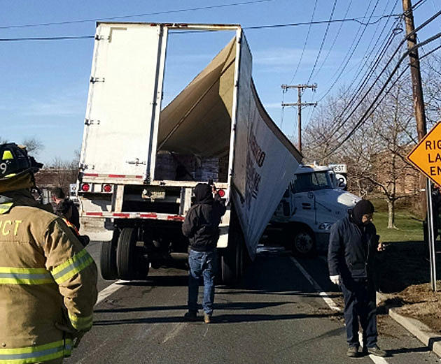 It&#8217;s messy out there: Spilled syrup, 3 truck crashes causing NJ delays