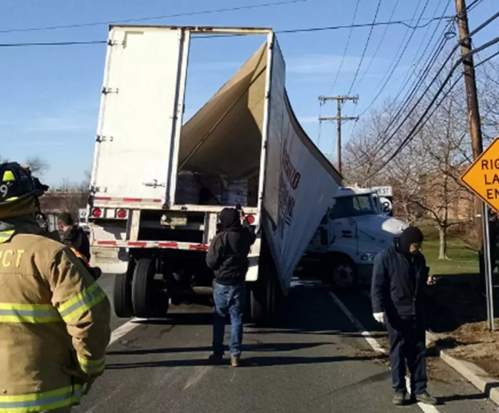 It’s messy out there: Spilled syrup, 3 truck crashes causing NJ delays