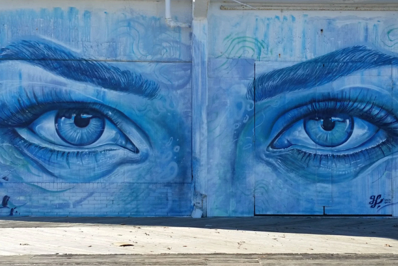 Глаз рисунок граффити