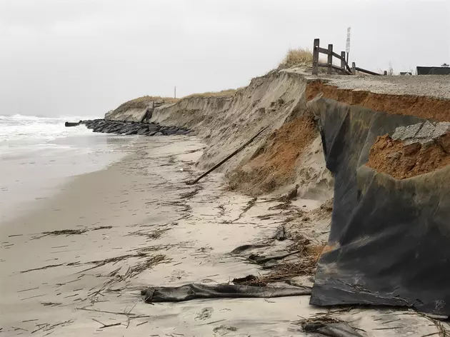 Storm wipes away some Jersey Shore beaches, leaving steep cliffs in sand —  PHOTOS