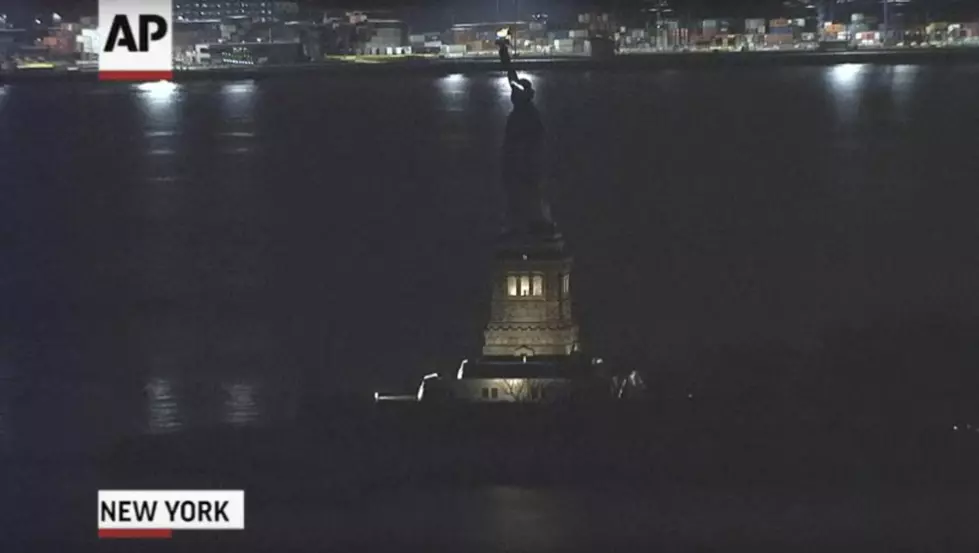 Here’s why the Statue of Liberty went dark