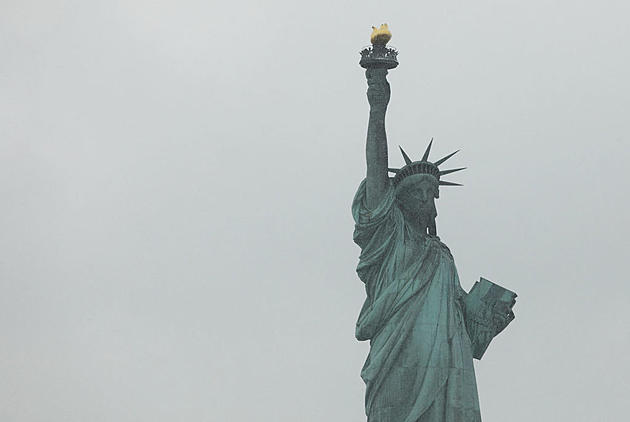Why helicopters will be flying low around the Statue of Liberty