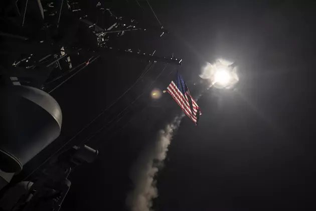 Trump says &#8216;end the slaughter&#8217; as U.S. missiles blast Syria