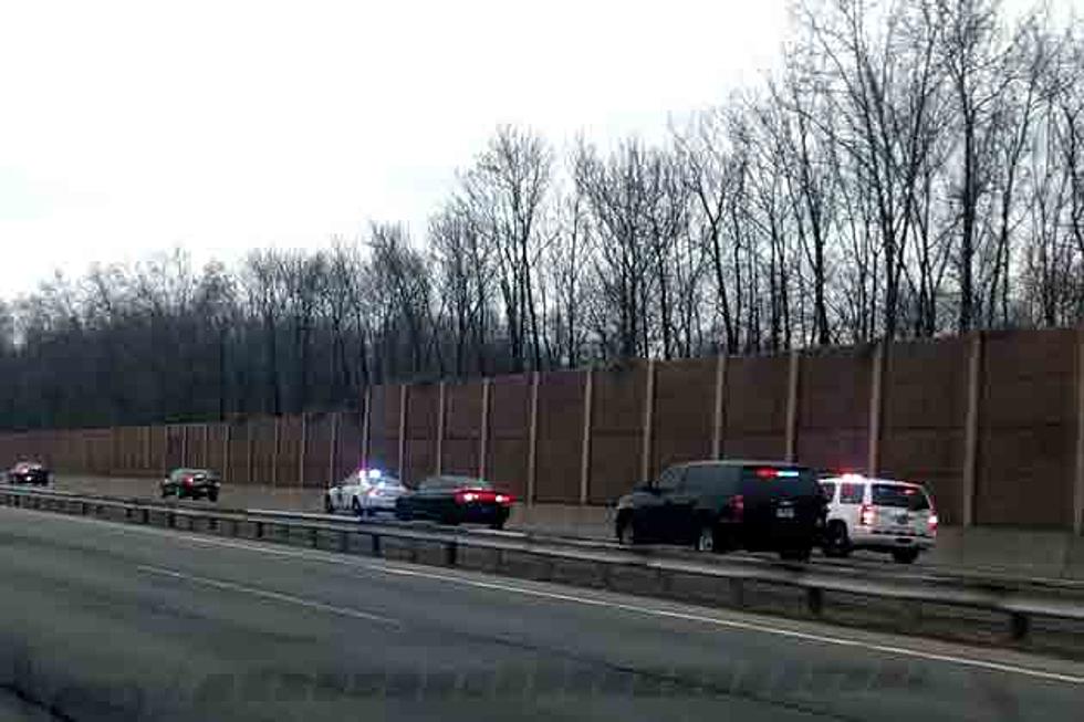 State Police chase car on NJ Turnpike during morning commute