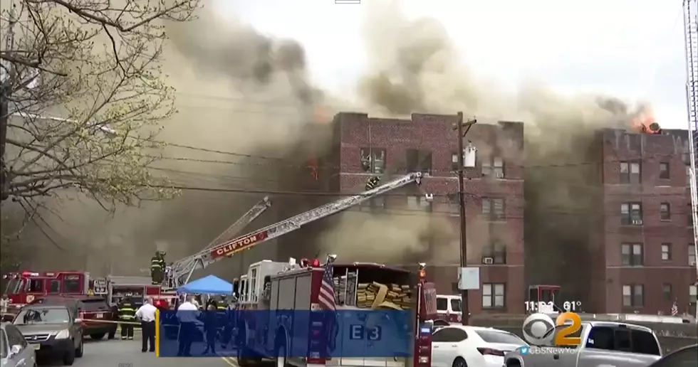 43 families displaced by fast-moving Passaic apartment  fire